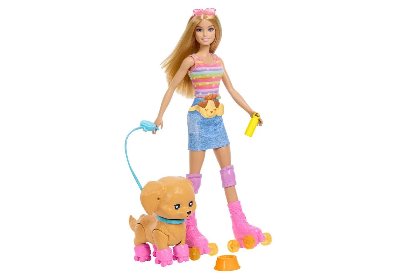 Barbie Anziehpuppe Pets Skate 'N Run mit Hündchen und Rollschuhen - Bild 2