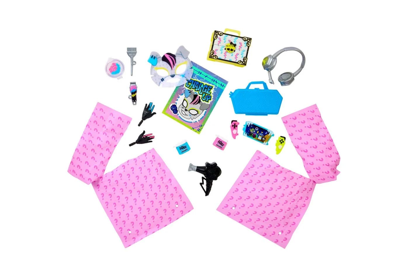 Monster High Self-Scare Secrets Anziehpuppe Frankie Stein mit 13 Überraschungen - Bild 3