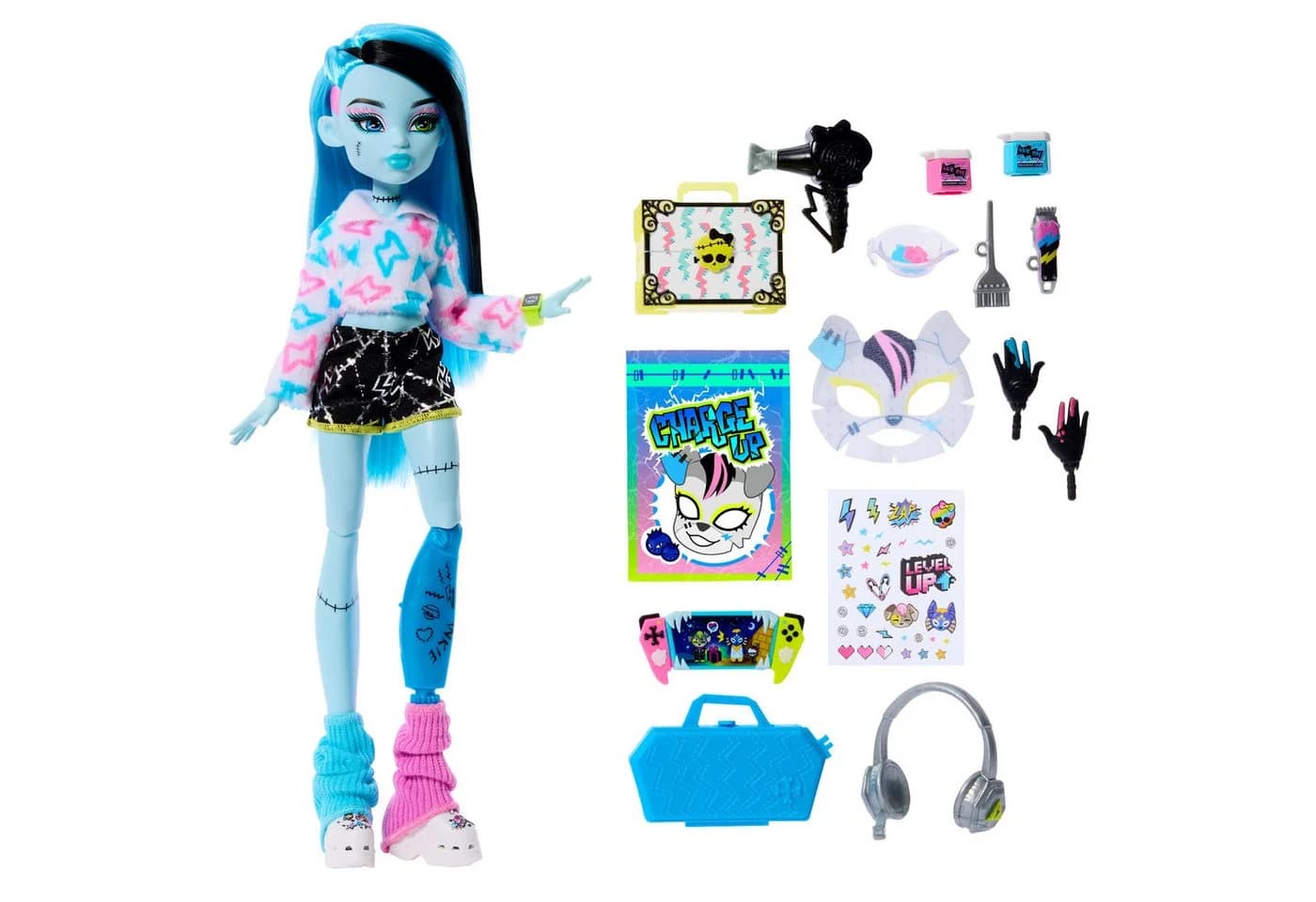 Monster High Self-Scare Secrets Anziehpuppe Frankie Stein mit 13 Überraschungen - Bild 5