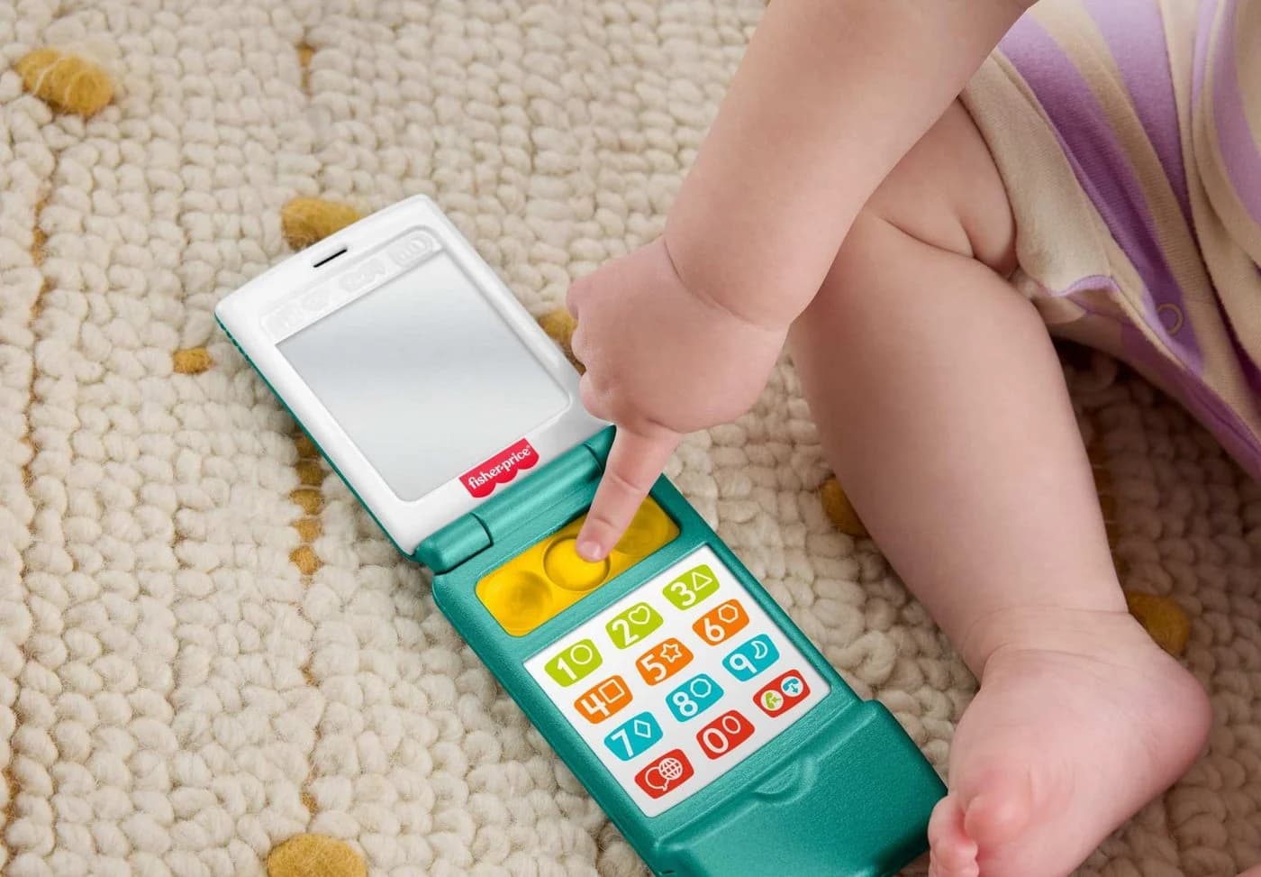 Fisher-Price Spieltelefon Lernspaß Flip Phone Bunt - Bild 3
