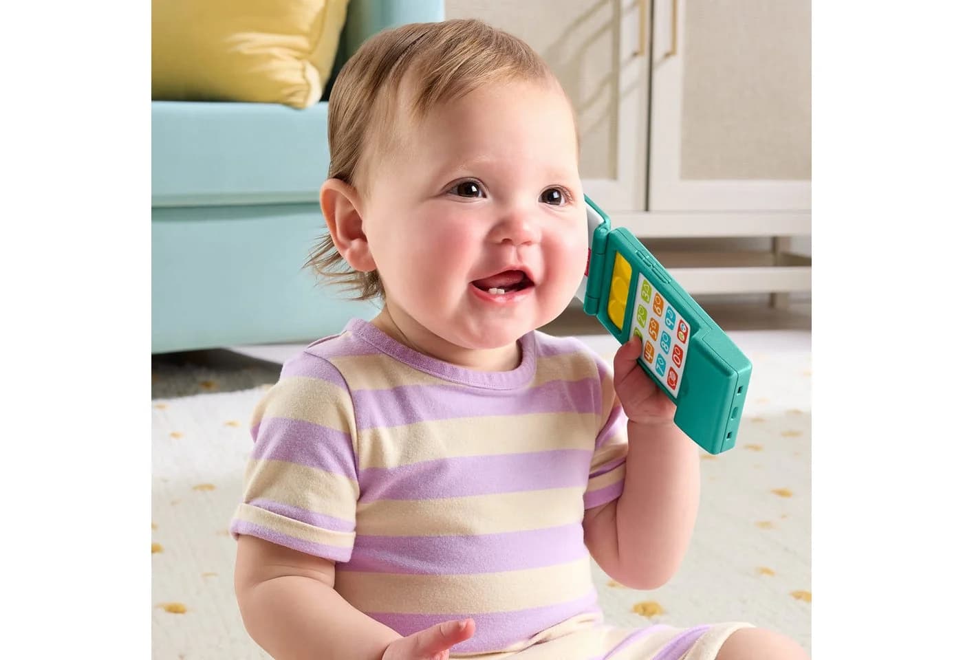 Fisher-Price Spieltelefon Lernspaß Flip Phone Bunt - Bild 4