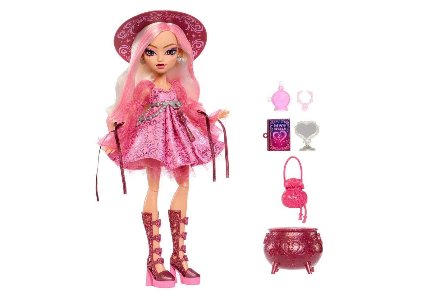 Monster High Anziehpuppe Moonspell Magic Carina Rosa - Bild 2