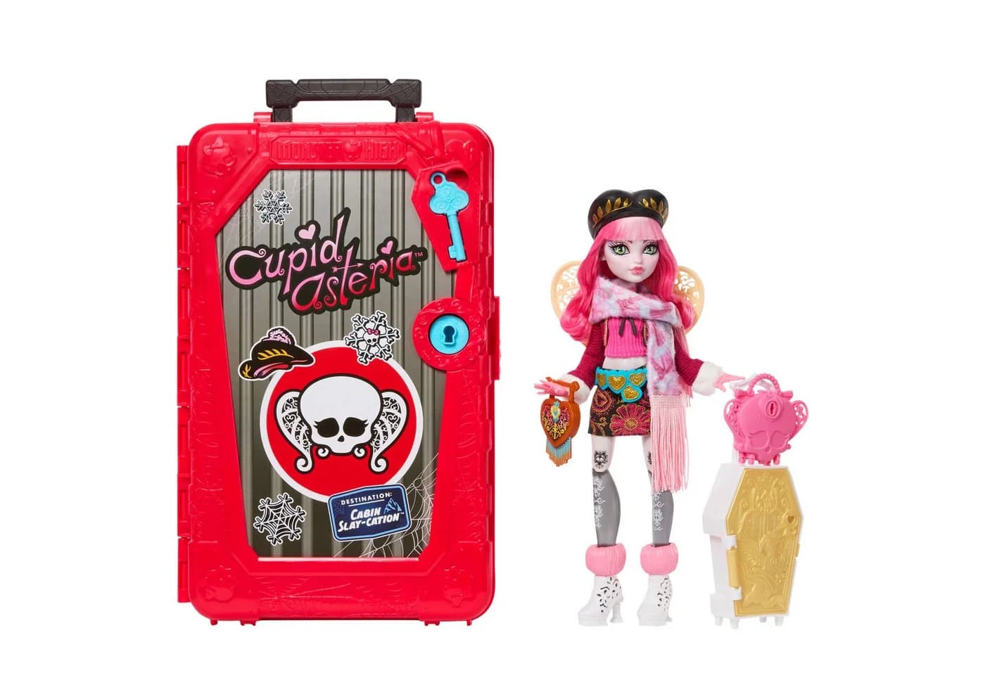 Monster High Anziehpuppe Cupid Asteria Skulltimate Secrets Reise-Set - Bild 2