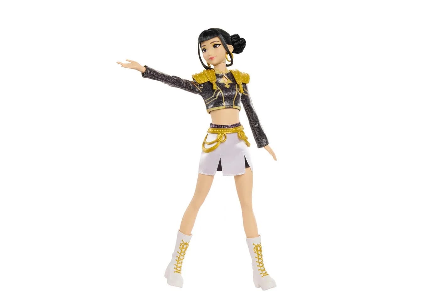 Mattel KPop Demon Hunters Zoey Anziehpuppe HUNTR/X Golden Outfit - Bild 2