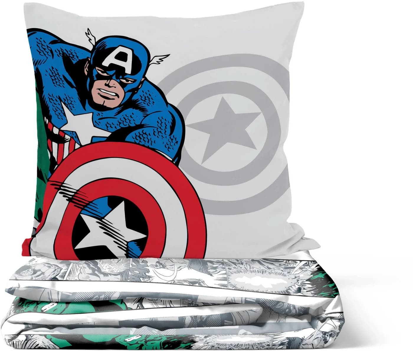 MARVEL Kinderbettwäsche Marvel Comics Bettbezug-Set 135x200 cm + Kissenbezug 80x80 cm - Bild 3