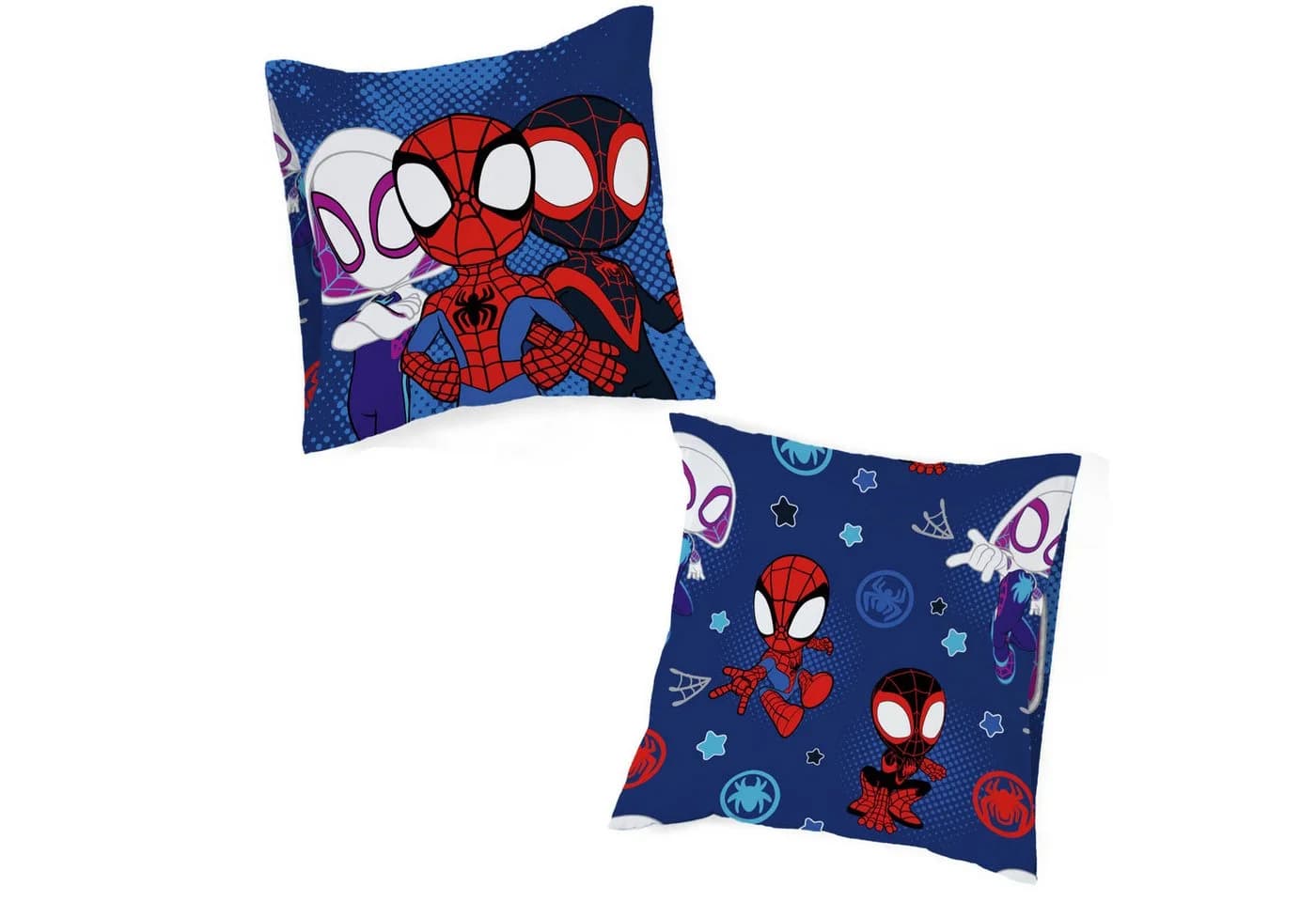 MARVEL Kinderbettwäsche Marvel Spidey Bettbezug-Set 135x200 cm + Kissenbezug 80x80 cm Blau - Bild 4