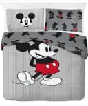 Disney Mickey Mouse Kinderbettwäsche Grau Bild 2