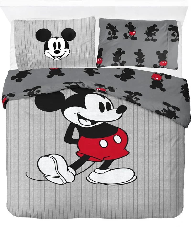 Disney Mickey Mouse Kinderbettwäsche Grau - Bild 2