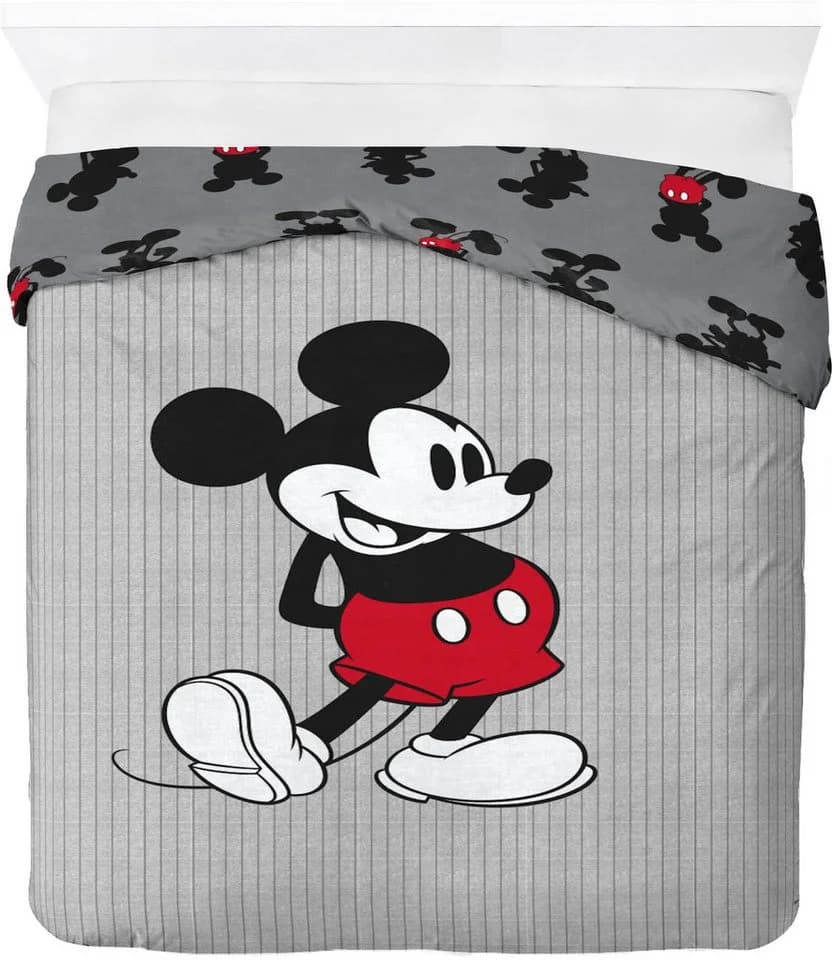 Disney Mickey Mouse Kinderbettwäsche Grau - Bild 5
