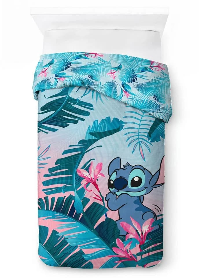 Disney Lilo & Stitch Kinderbettwäsche Set 2 tlg. 135x200 cm blau - Bild 5