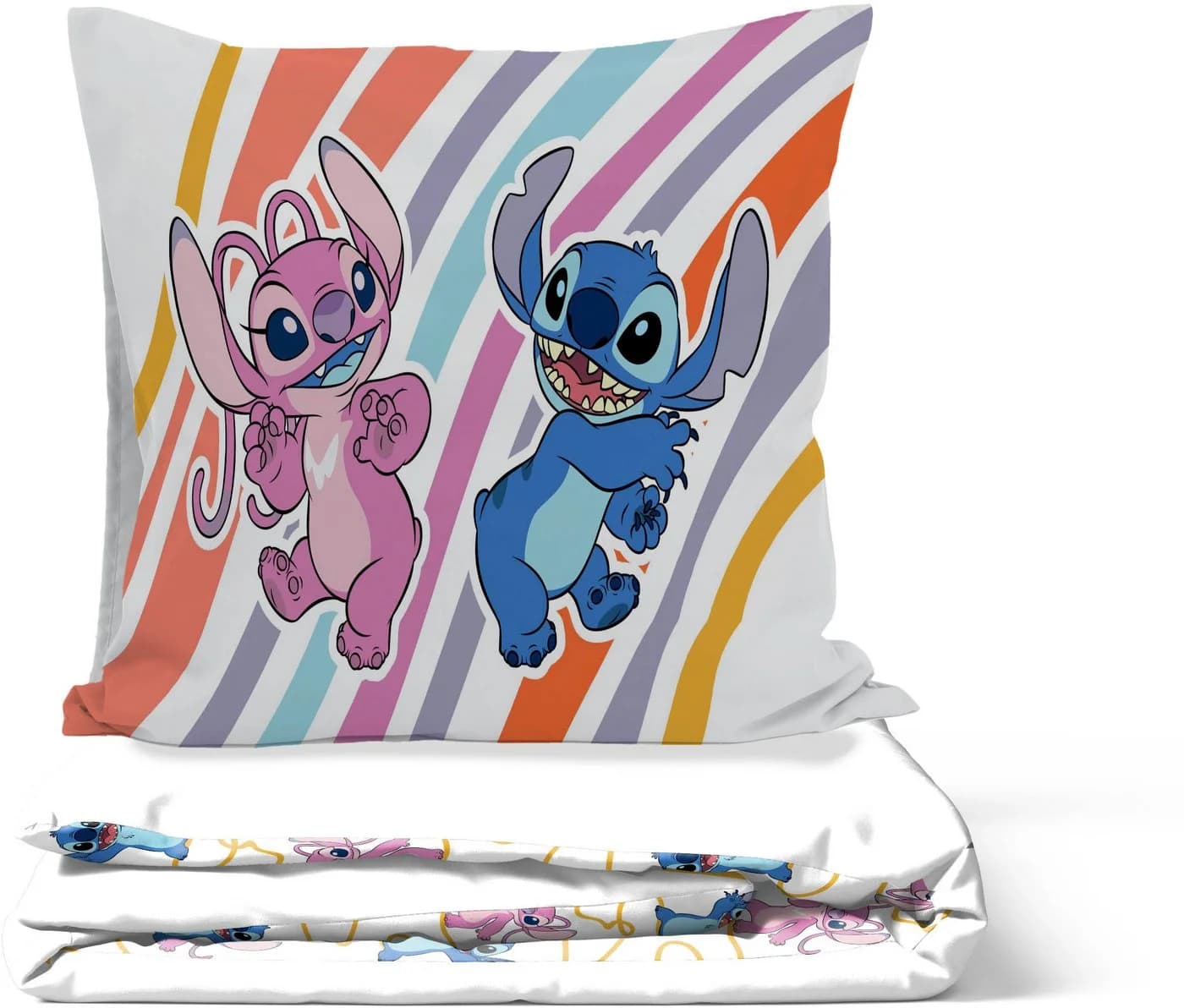 Kinderbettwäsche Disney Lilo & Stitch Bettbezug-Set 135x200 cm + Kissenbezug 80x80 cm - Bild 3