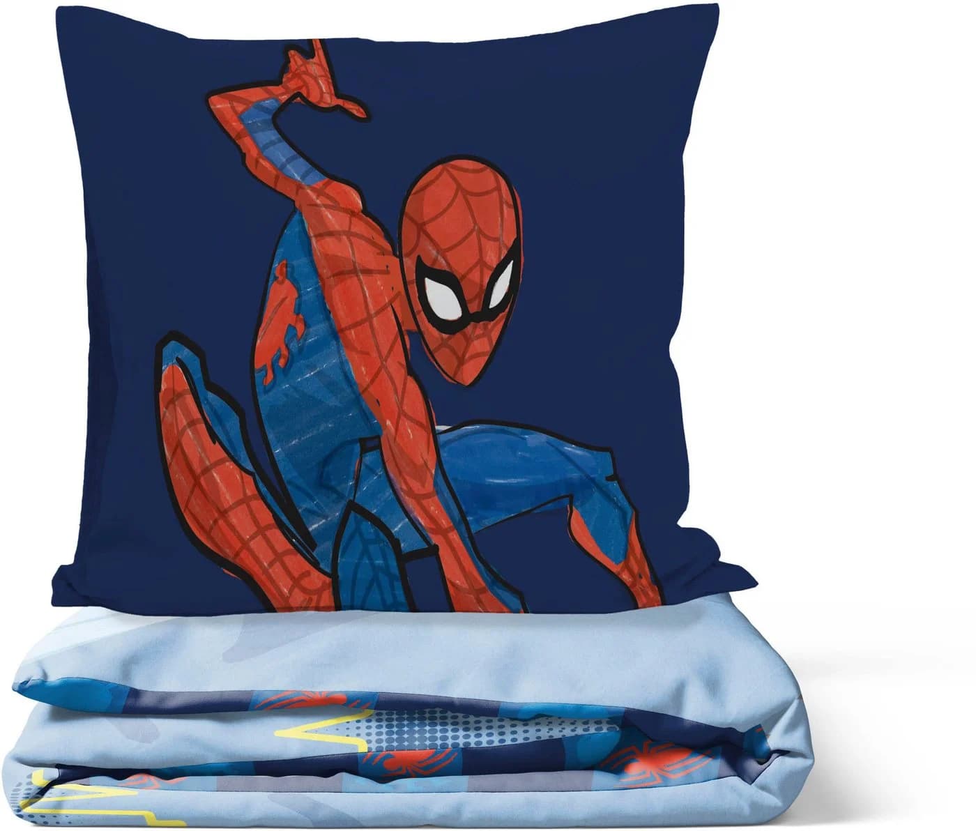 Kinderbettwäsche Marvel Spider-Man Blau - Bild 3