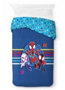 Kinderbettwäsche Marvel Spidey Set Blau Bild 5