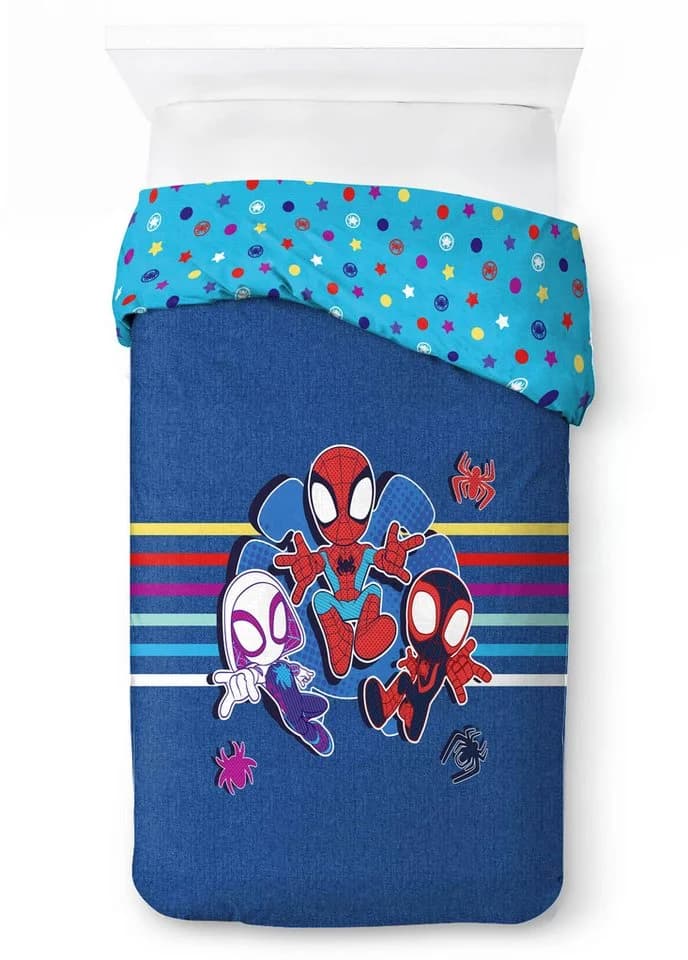 Kinderbettwäsche Marvel Spidey Set Blau - Bild 5