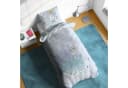 Disney Cinderella Bettwäsche-Set 137x200 cm + Kissenbezug 80x80 cm Blau Floral Bild 1