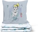 Disney Cinderella Bettwäsche-Set 137x200 cm + Kissenbezug 80x80 cm Blau Floral Bild 3
