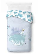 Disney Cinderella Bettwäsche-Set 137x200 cm + Kissenbezug 80x80 cm Blau Floral Bild 5