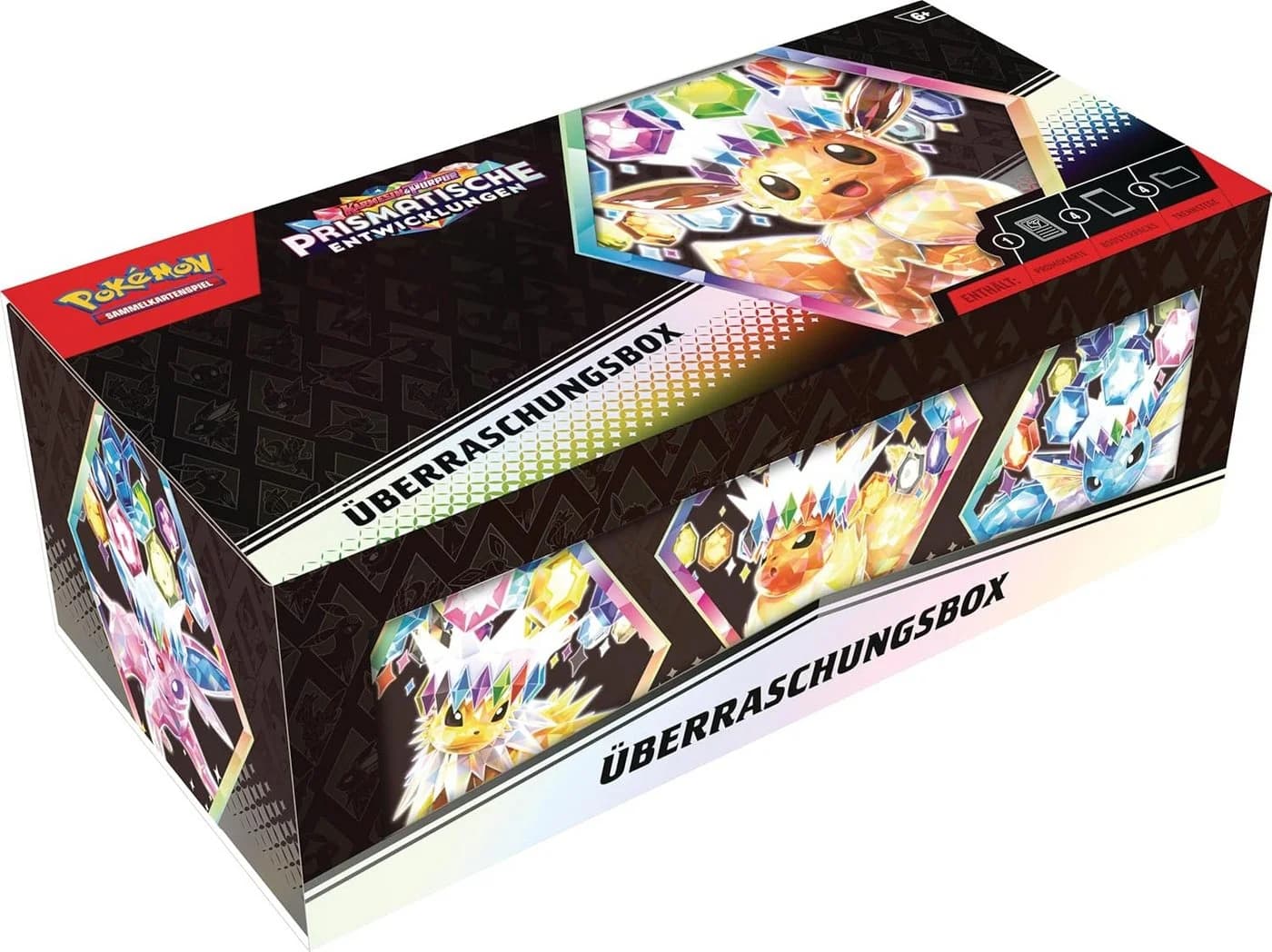 The Pokémon Company International Sammelkarte Überraschungsbox Prismatische Entwicklungen