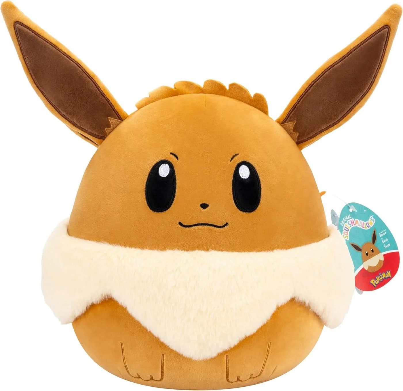 Squishmallows Kuscheltier Pokémon – Eevee Plüsch 25 cm - Bild 4