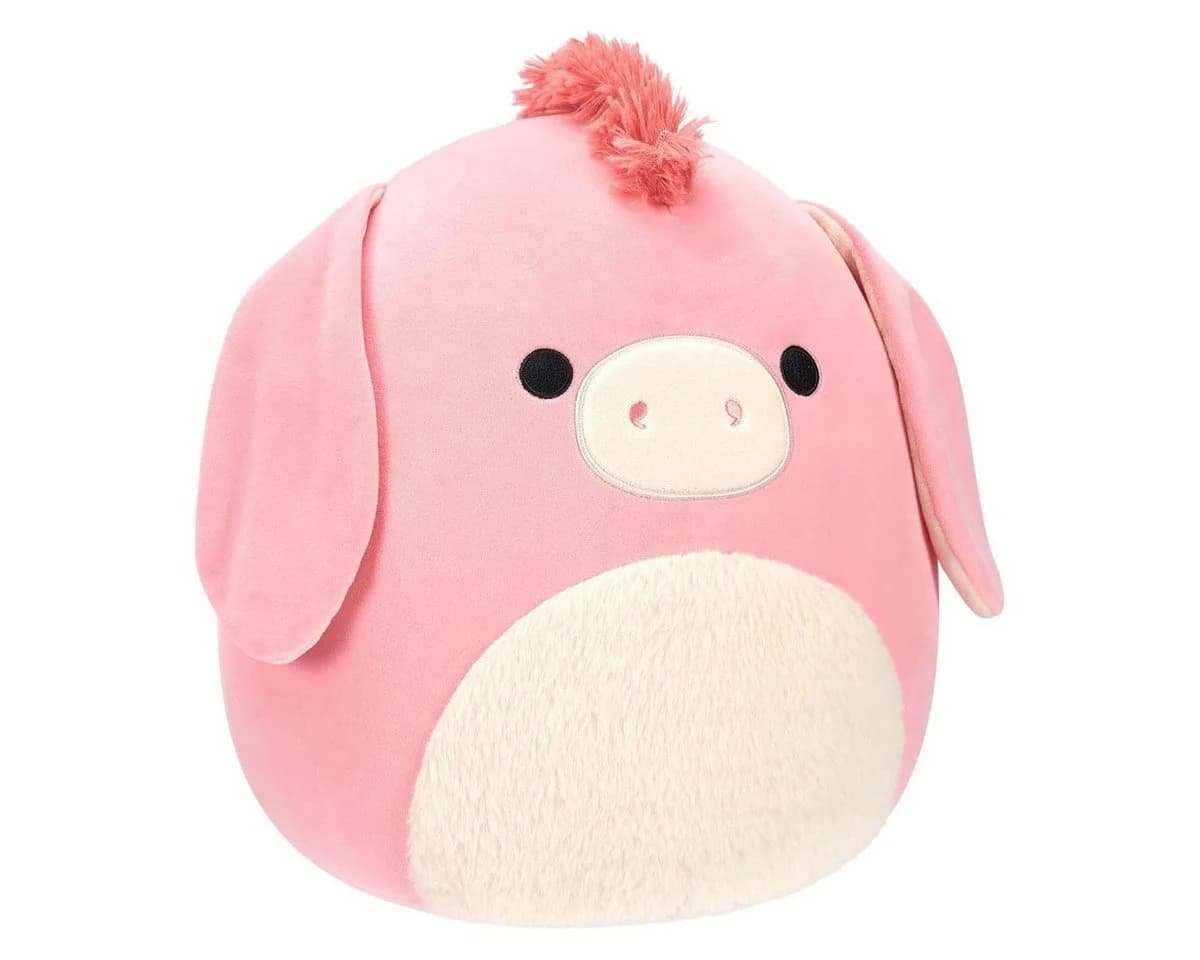 Jazwares Plüschfigur Squishmallows Maudie der Esel Rosa/Weiß 50 cm