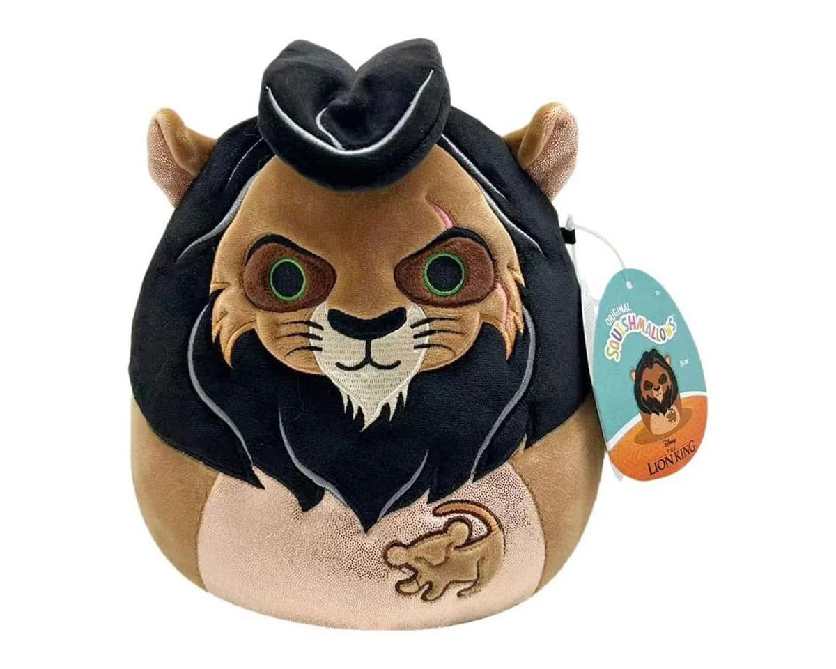 Jazwares Plüschfigur Disney Der König der Löwen Squishmallows Scar - Bild 2
