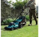 Akkurasenmäher 40V max. 43 cm 50 l Makita Türkis Bild 1
