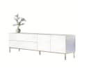 AMERLIFE TV-Schrank Hochglanz Weiß mit RGB LED Bild 5