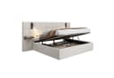 AMERLIFE Polsterbett 160x200 mit Stauraum, USB & Lampen Bild 3