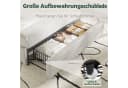 AMERLIFE Polsterbett Beige mit Stauraum und gepolstertem Kopfteil Bild 5