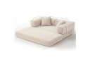 Vipbear 5-in-1 Wandelsofa Beige Cord Modul Bild 3