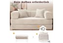 Vipbear 5-in-1 Wandelsofa Beige Cord Modul Bild 5