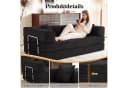 Vipbear Schlafsofa 5-in-1 Cord Grün/Orange/Grau/Beige/Schwarz Bild 5