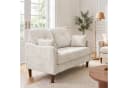 Vipbear 2-Sitzer Sofa Chenille Beige Modern Bild 1