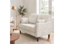 Vipbear 2-Sitzer Sofa Chenille Beige Modern Bild 3