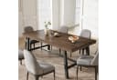 GarveeMore Esstisch 180 cm Braun Landhausstil Bild 2