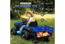YOLEO Elektro-Kindertraktor 24V 400W Motor Kinderauto Blau Bild 1