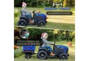 YOLEO Elektro-Kindertraktor 24V 400W Motor Kinderauto Blau Bild 5