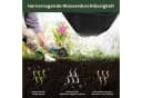 OUNUO Unkrautvlies 90g/m² Schwarz Gartenvlies Unkrautfolie Bild 4