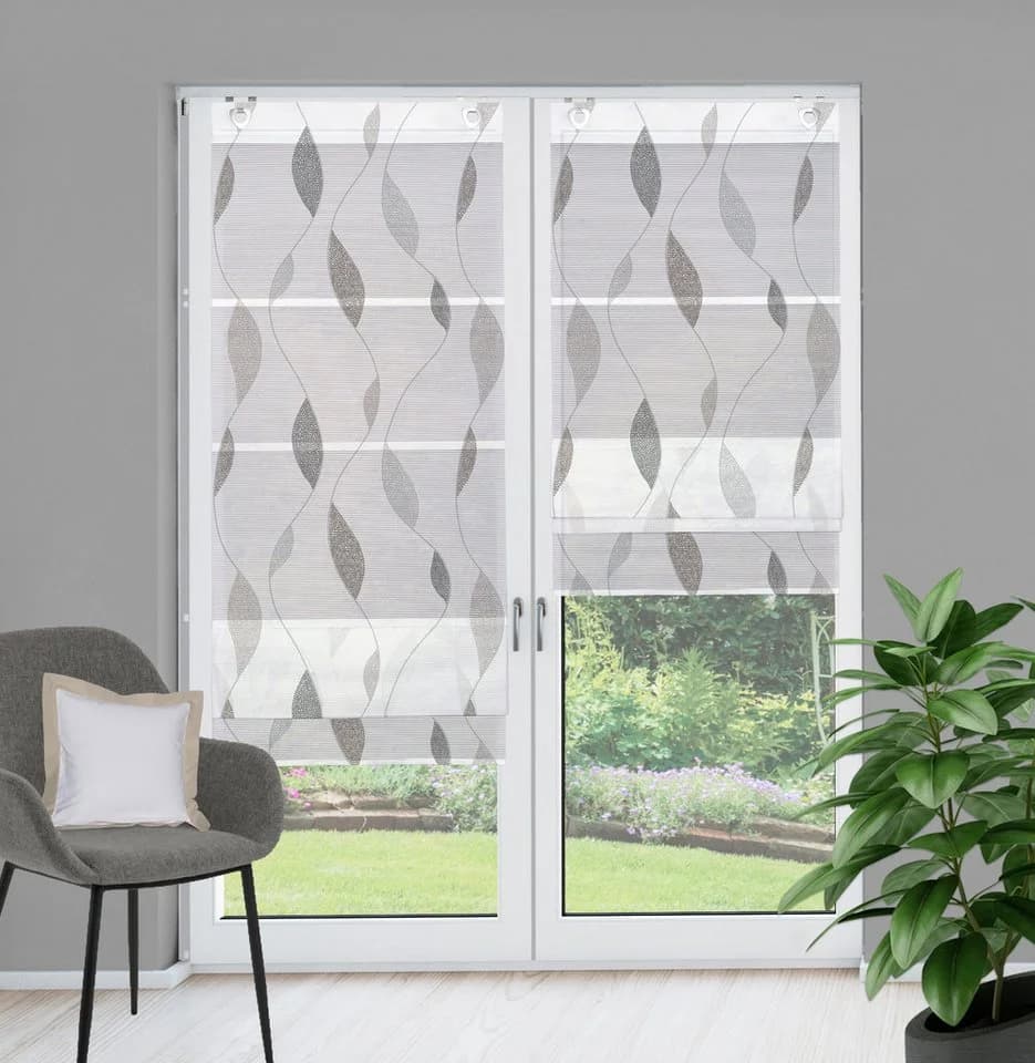 Clever-Kauf-24 Magnetrollo Paolo Polyester Halbtransparent - Bild 3