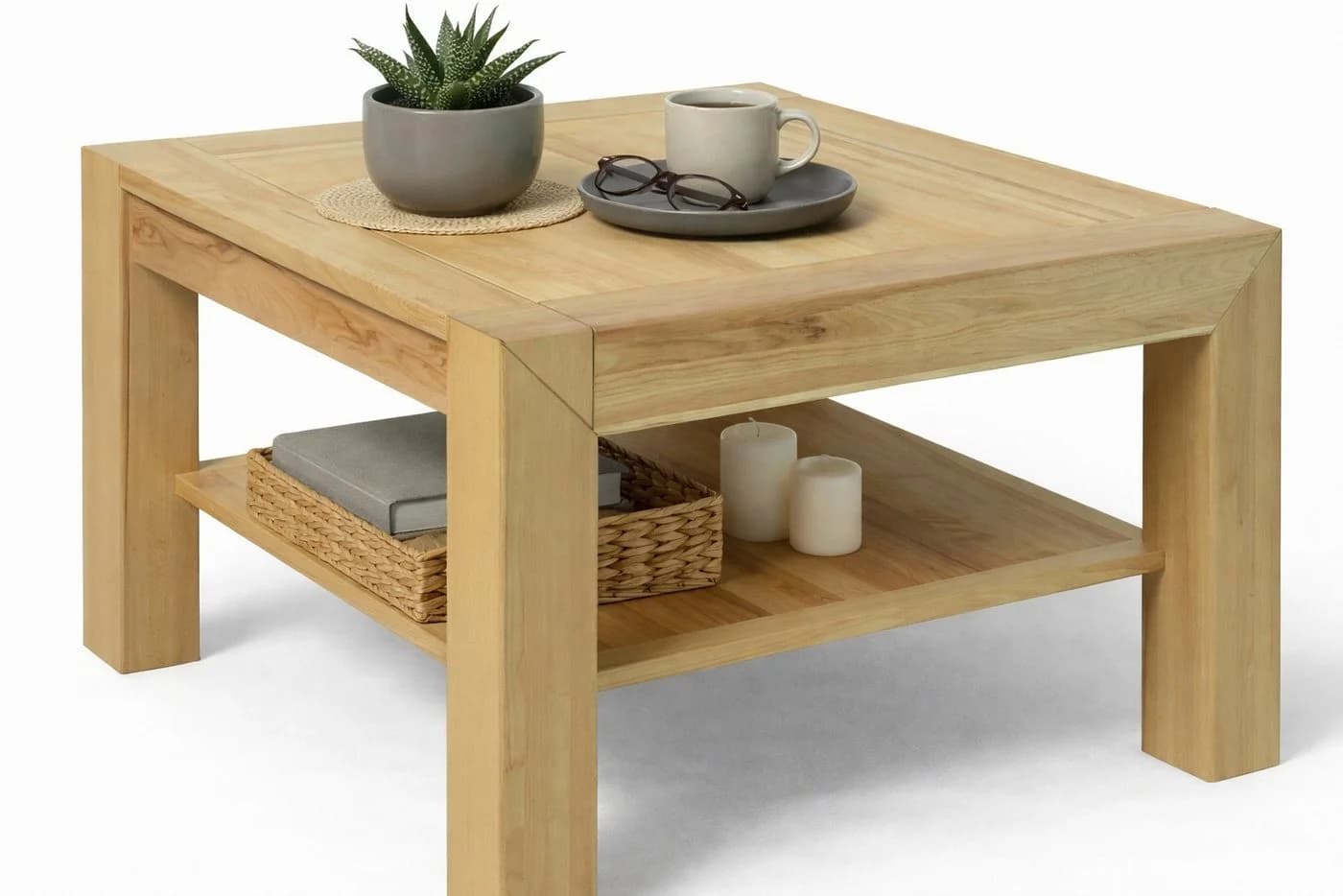 bv-vertrieb Couchtisch Wohnzimmertisch Kernbuche Massivholz - Bild 2