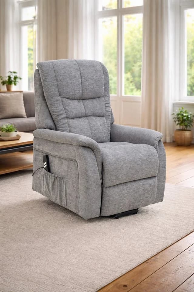 bv-vertrieb TV-Sessel Anthrazit Aufstehhilfe Herz-Waage #4486
