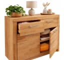 bv-vertrieb Garderobenschrank Kernbuche Garderobenkommode Schubkastenschrank Bild 1