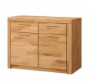 bv-vertrieb Garderobenschrank Kernbuche Garderobenkommode Schubkastenschrank Bild 3