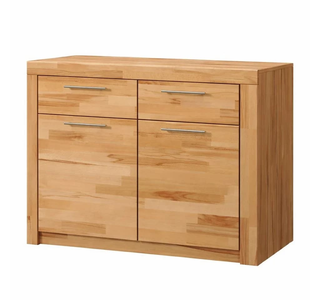 bv-vertrieb Garderobenschrank Kernbuche Garderobenkommode Schubkastenschrank - Bild 3