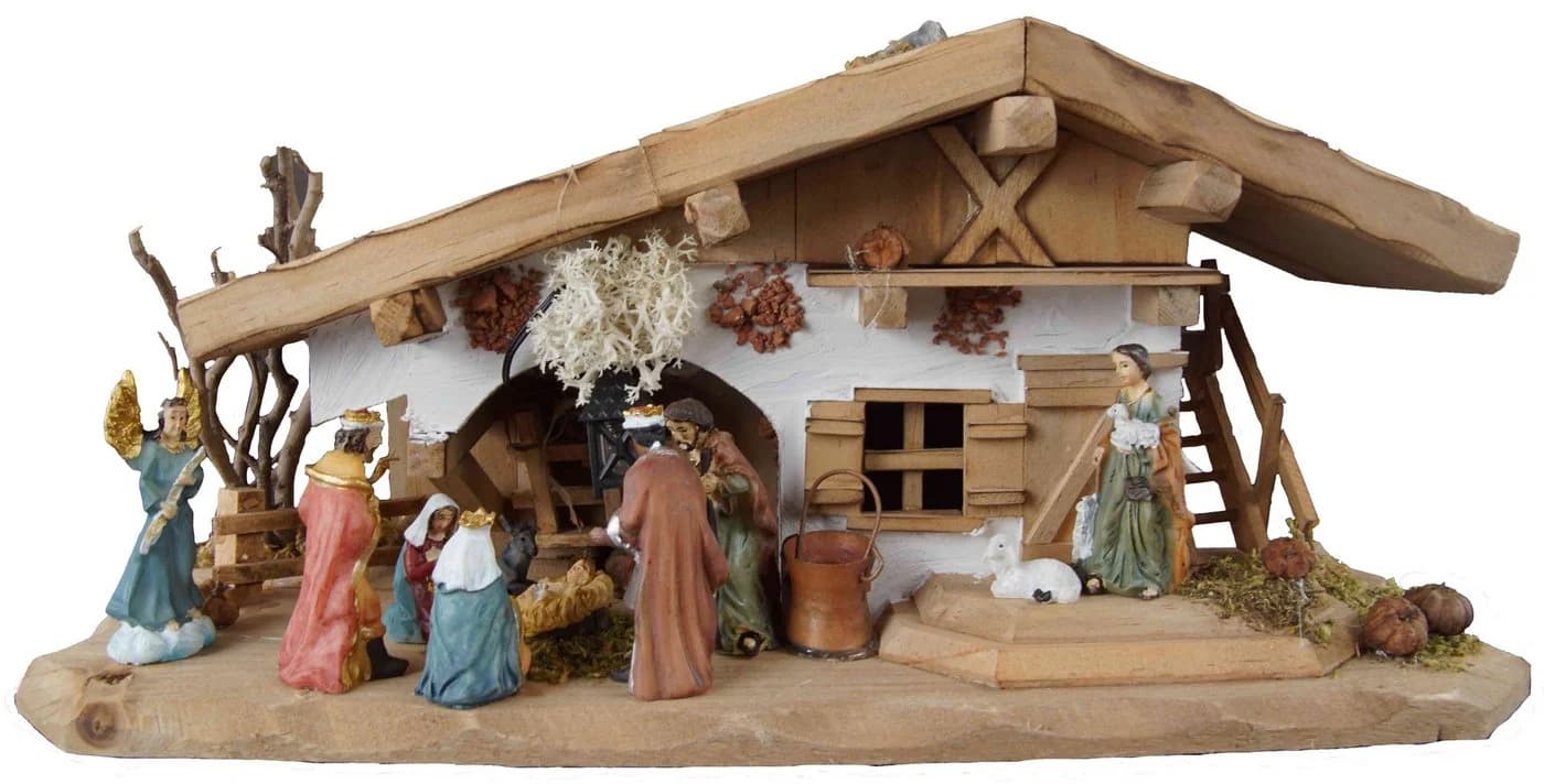 Krippenursel Weihnachtskrippe Winn 11-tlg. inkl. Figuren-Set - Bild 2
