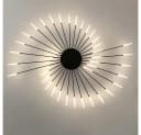 Riserva LED Deckenleuchte Sputnik 42-flammig Schwarz Bild 2