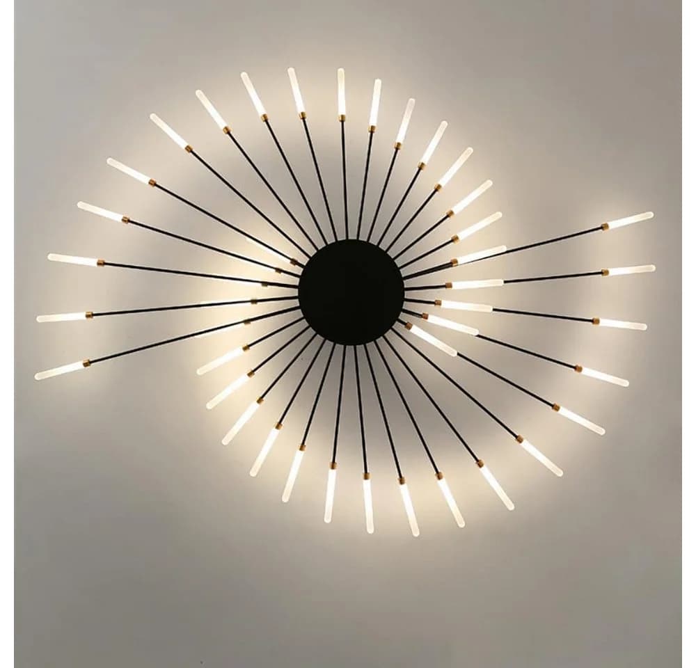 Riserva LED Deckenleuchte Sputnik 42-flammig Schwarz - Bild 2