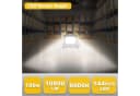 POPOLIC LED Baustrahler 100W 10800lm IP66 Aluminium Tragbar Bild 1