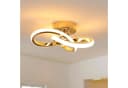 Riserva LED Deckenleuchte Kleeblatt Gold 22W 3000K Warmweiß Modern Bild 2