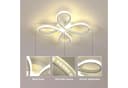 Riserva LED Deckenleuchte Blumen Weiß 30W Neutralweiß 4000K Bild 5